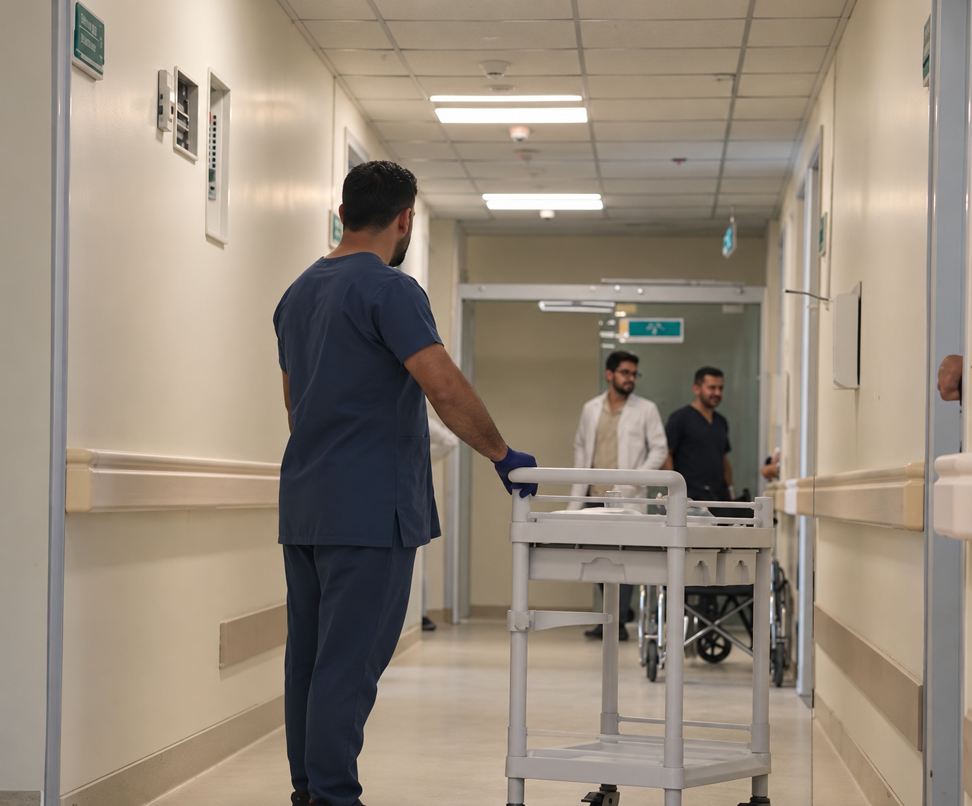 Illustrative modern healthcare environment