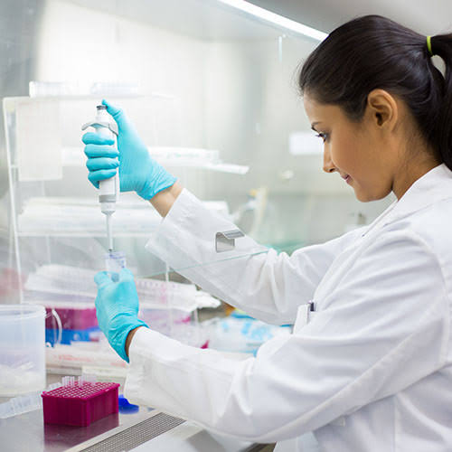 Sample handling in a laboratory