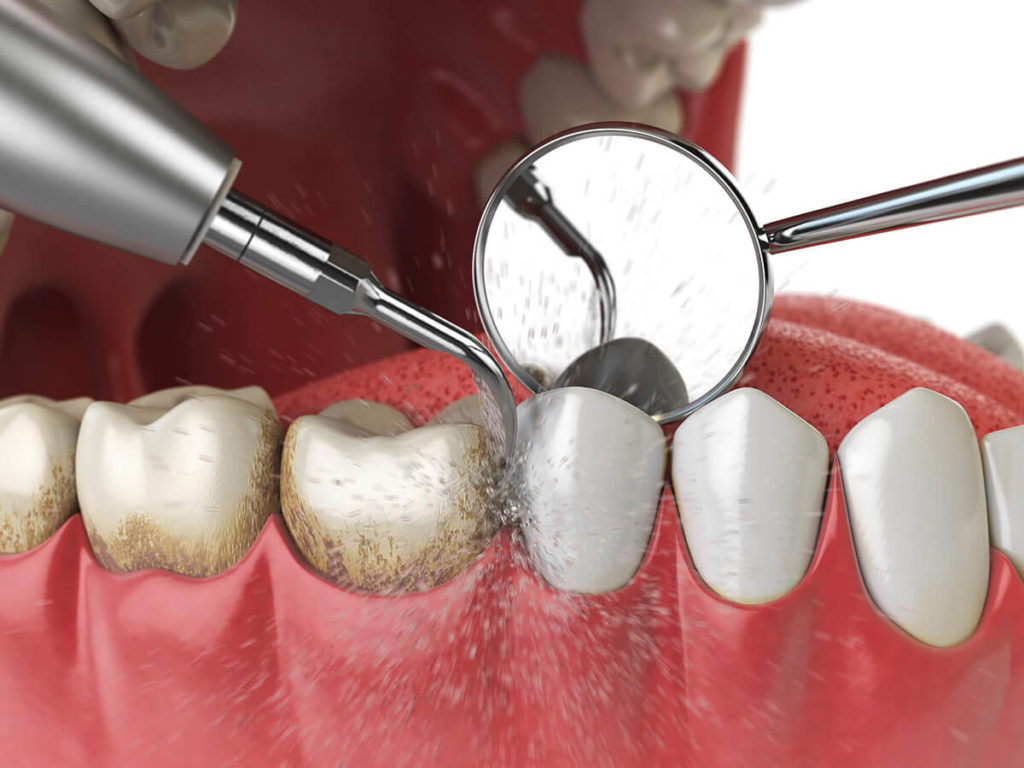 Contemporary dental clinic treatment room